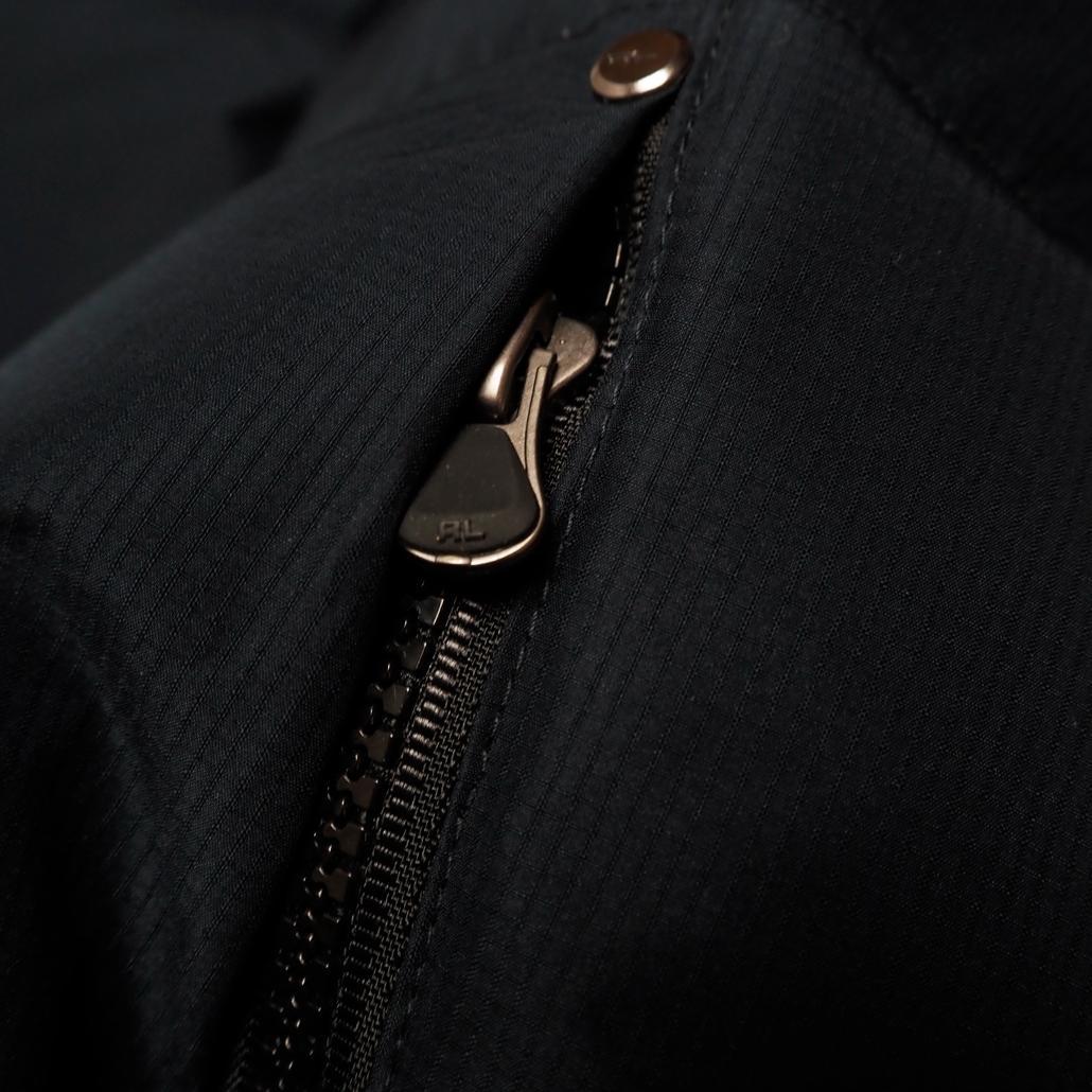 カニクリーム RALPH LAUREN ビッグポニー刺繍 ダウンベスト