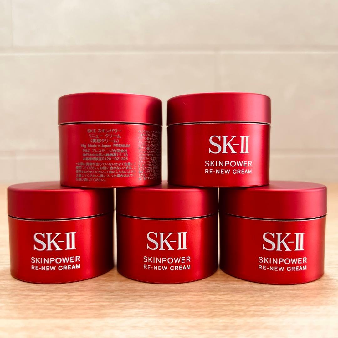9月20日新発売 SK-II スキンパワー リニュー クリーム15gx5個 9月20日新発売 SK-II スキンパワー リニュー クリーム15gx5個