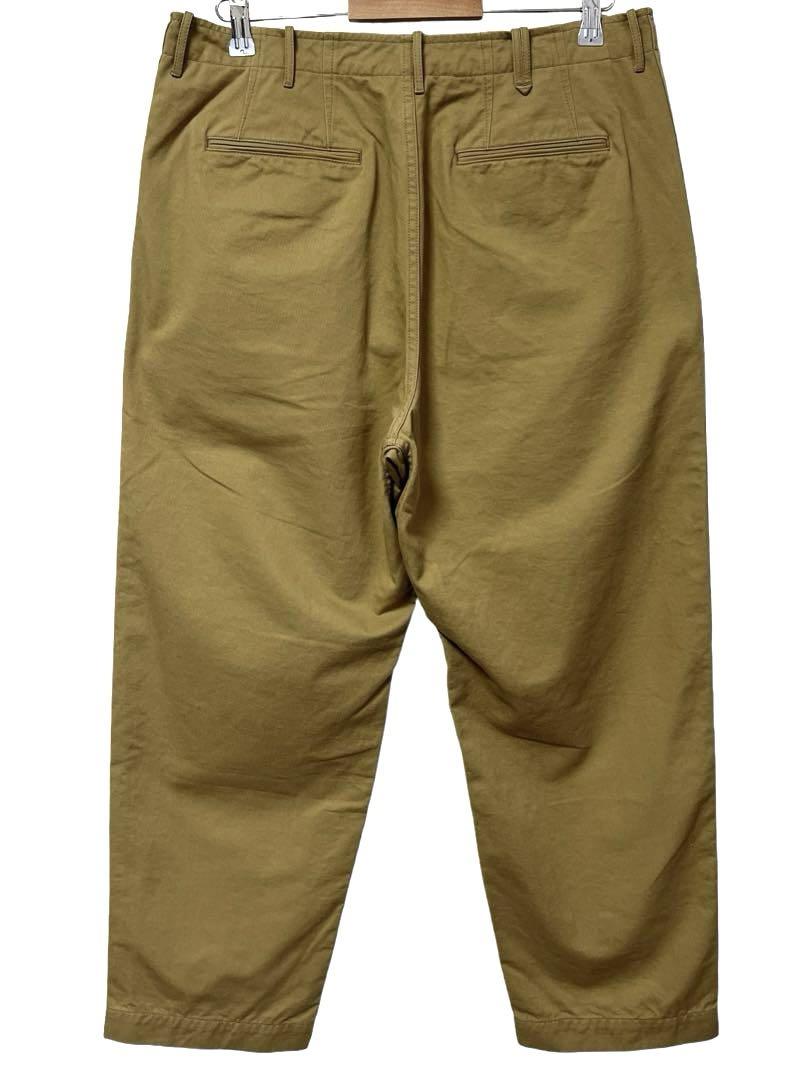 23SS PilgrimSurf+Supply 2プリーツチノパンツ ビームスL