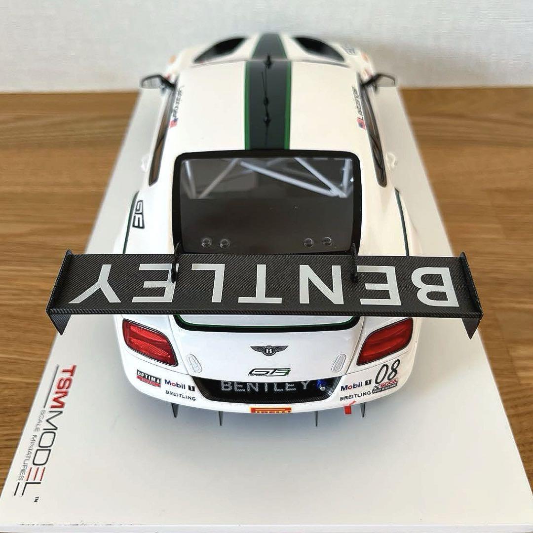 【ミニカー 美品】TSM 1/18 ベントレー GT3 2014 #08