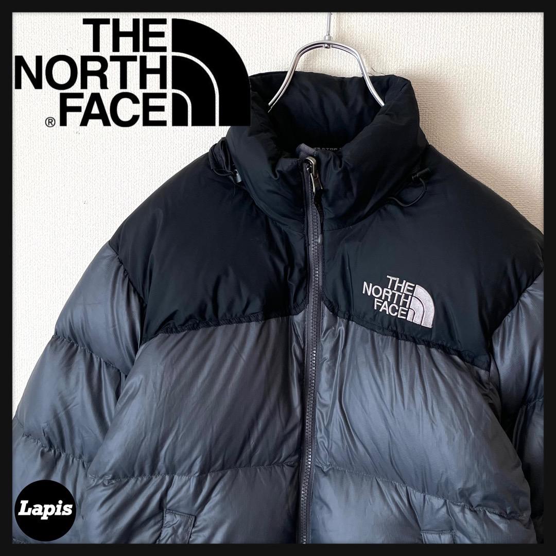 古着屋Lapis【大人気】THE NORTH FACE ヌプシ700 ダウンジャケット グレー