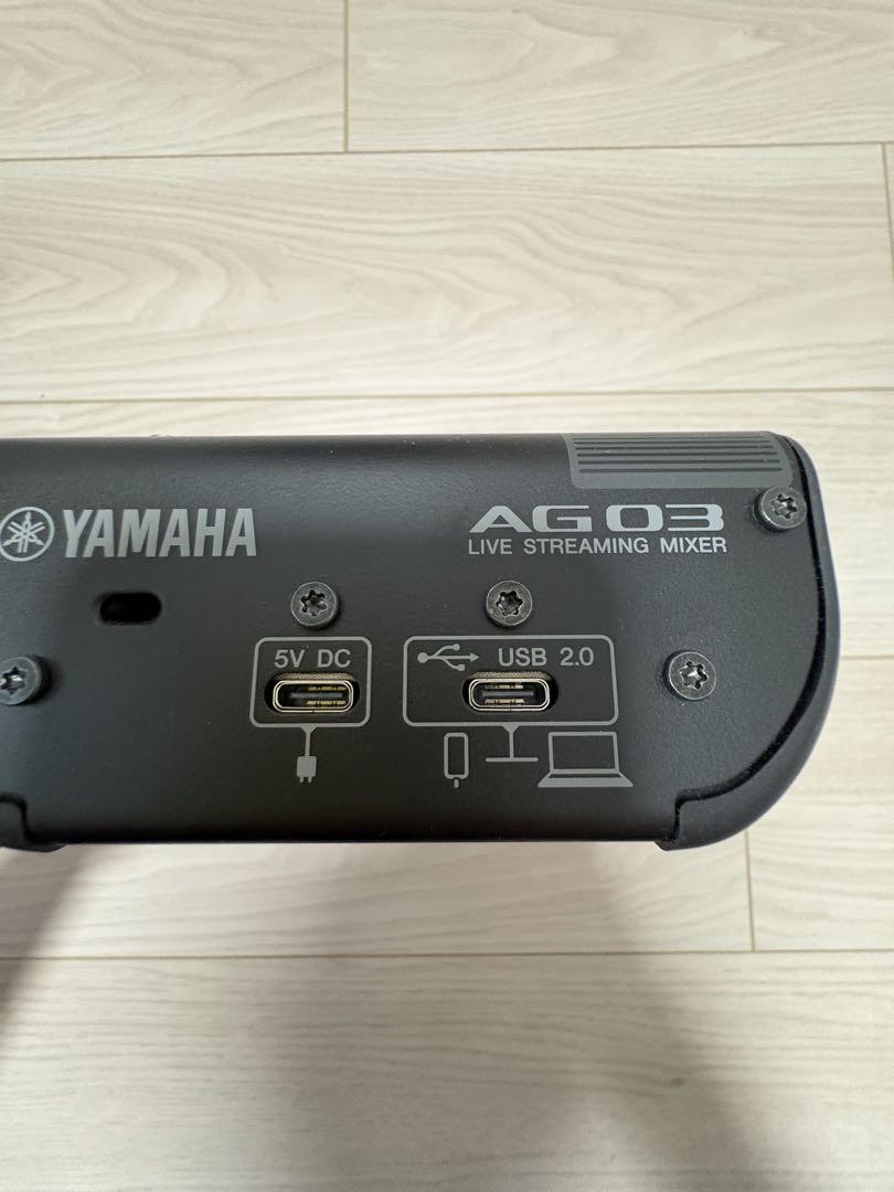 YAMAHA AG03mk2 ストリーミングミキサー