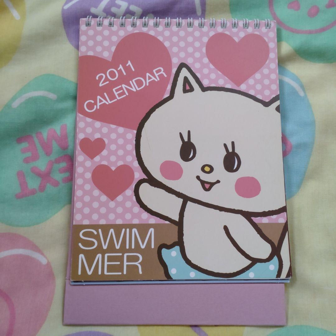 SWIMMERカレンダーポストカード