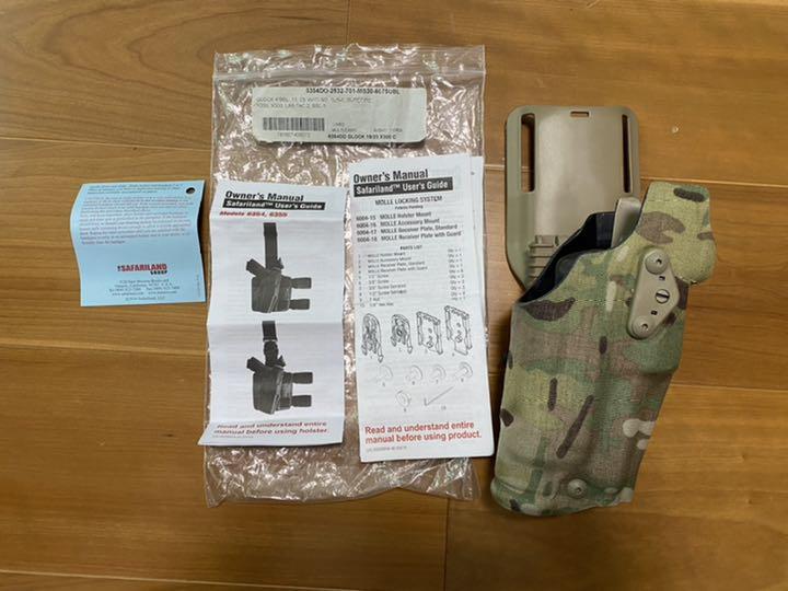 Safariland 6354DO ホルスター　glock19/23用