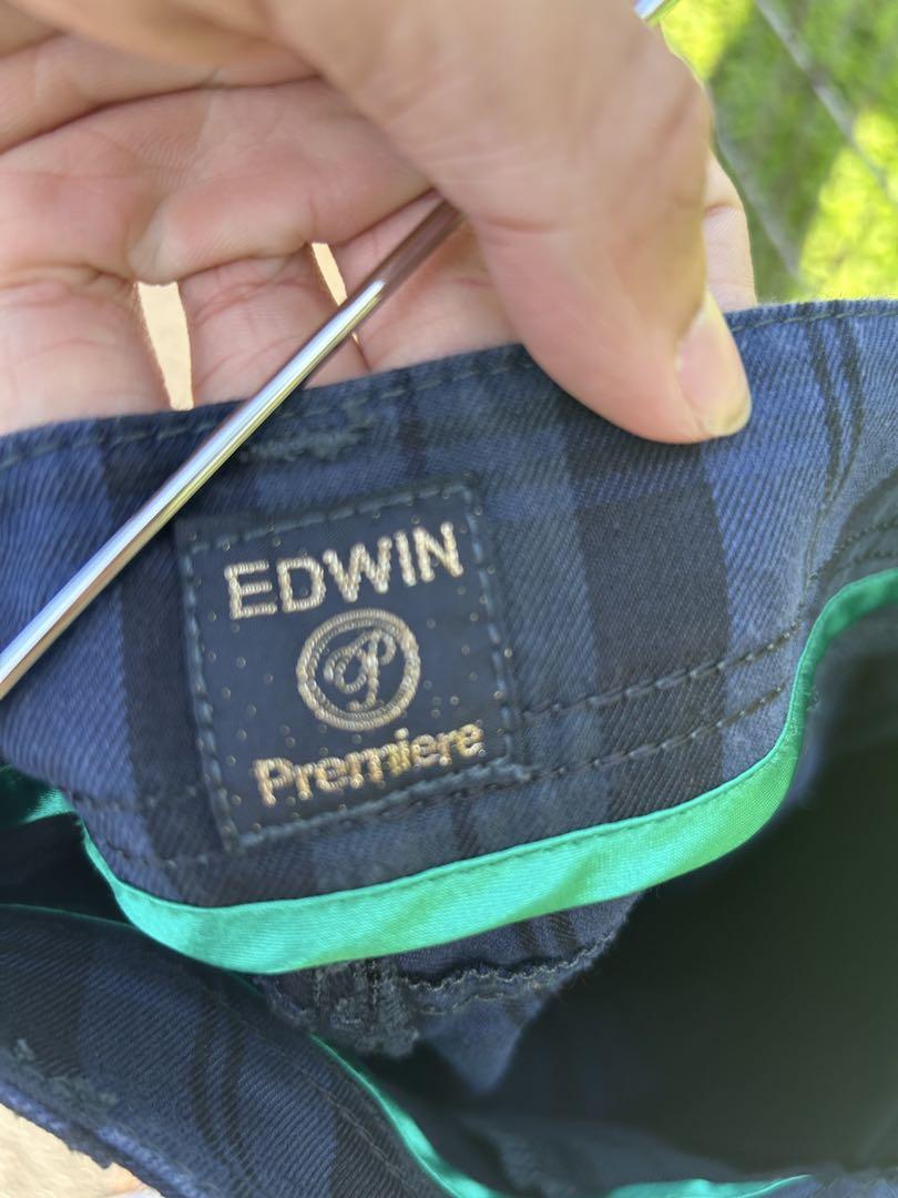 00s EDWIN フレア スラックス ランチャー カーゴ パンツ 古着