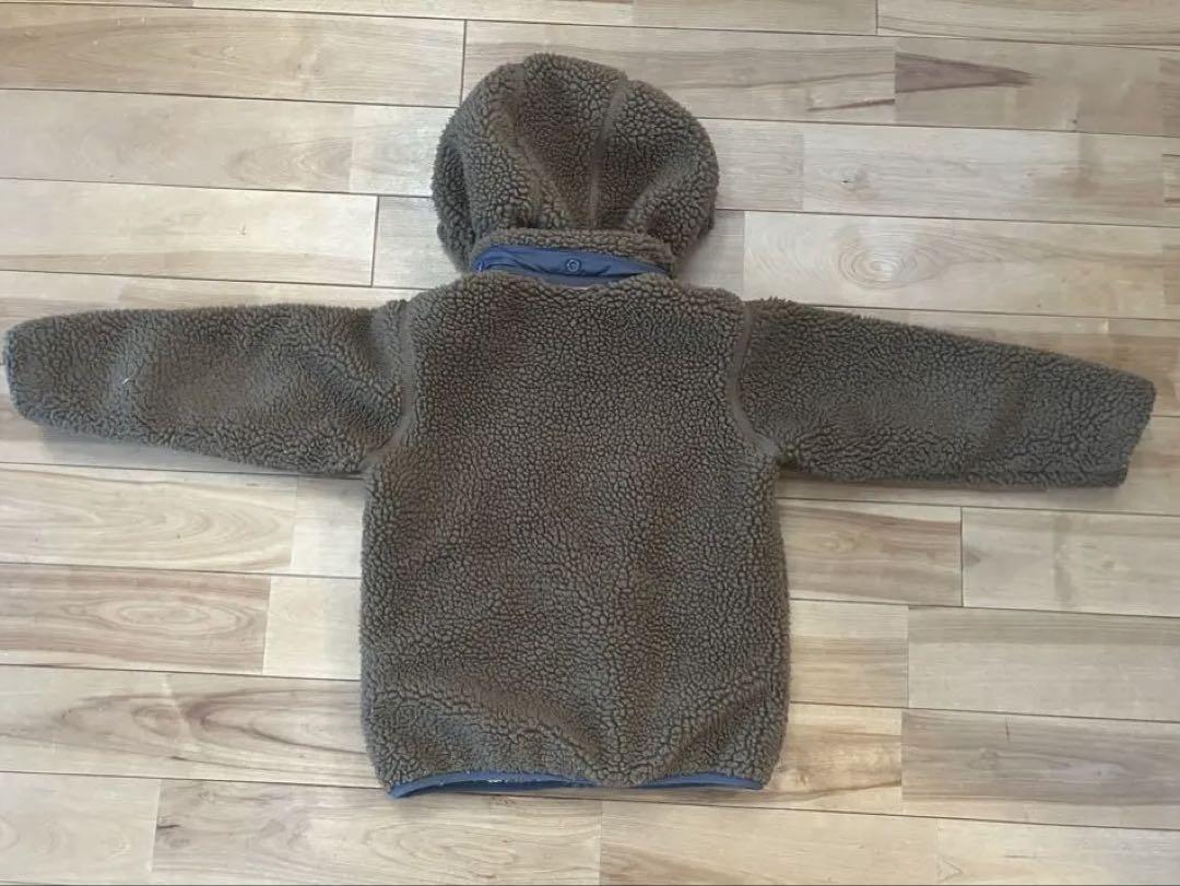 パタゴニアPatagonia kids リバーシブル・トリブルズ・フーディ