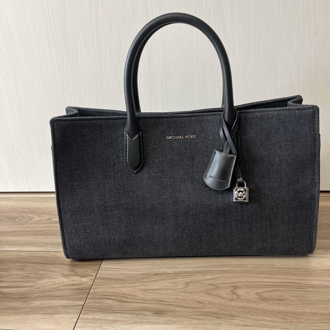 MICHAEL KORS ダークグレー ハンドバッグ