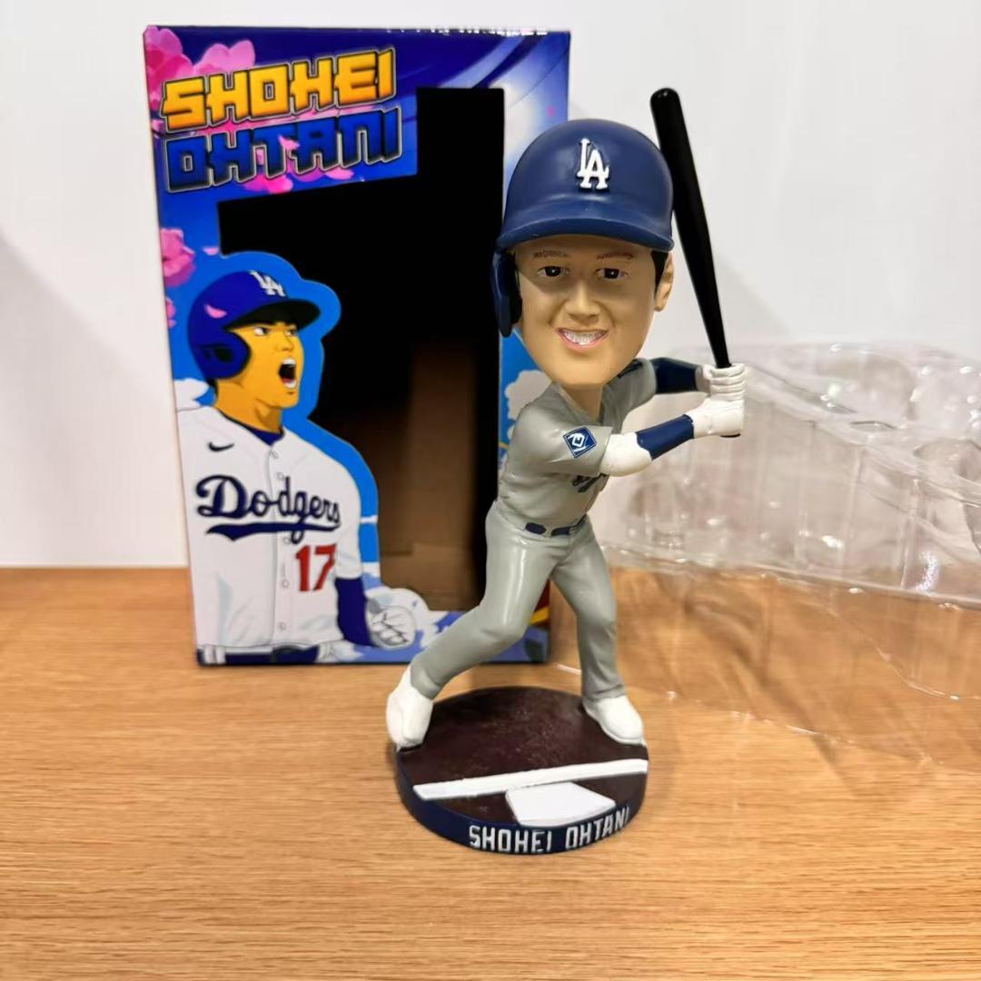 大谷翔平 バブルヘッド ボブルヘッドドジャース グレービジターユニフォームグレー 大谷翔平 バブルヘッド ボブルヘッドドジャース グレービジター