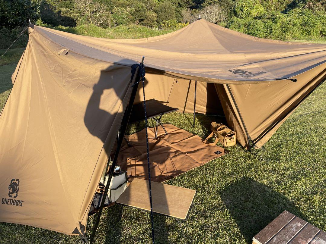 テント OneTigris ROC SHIELD ポリコットンTC ブラウン ROC SHIELD TCタープテント – OneTigris Camping