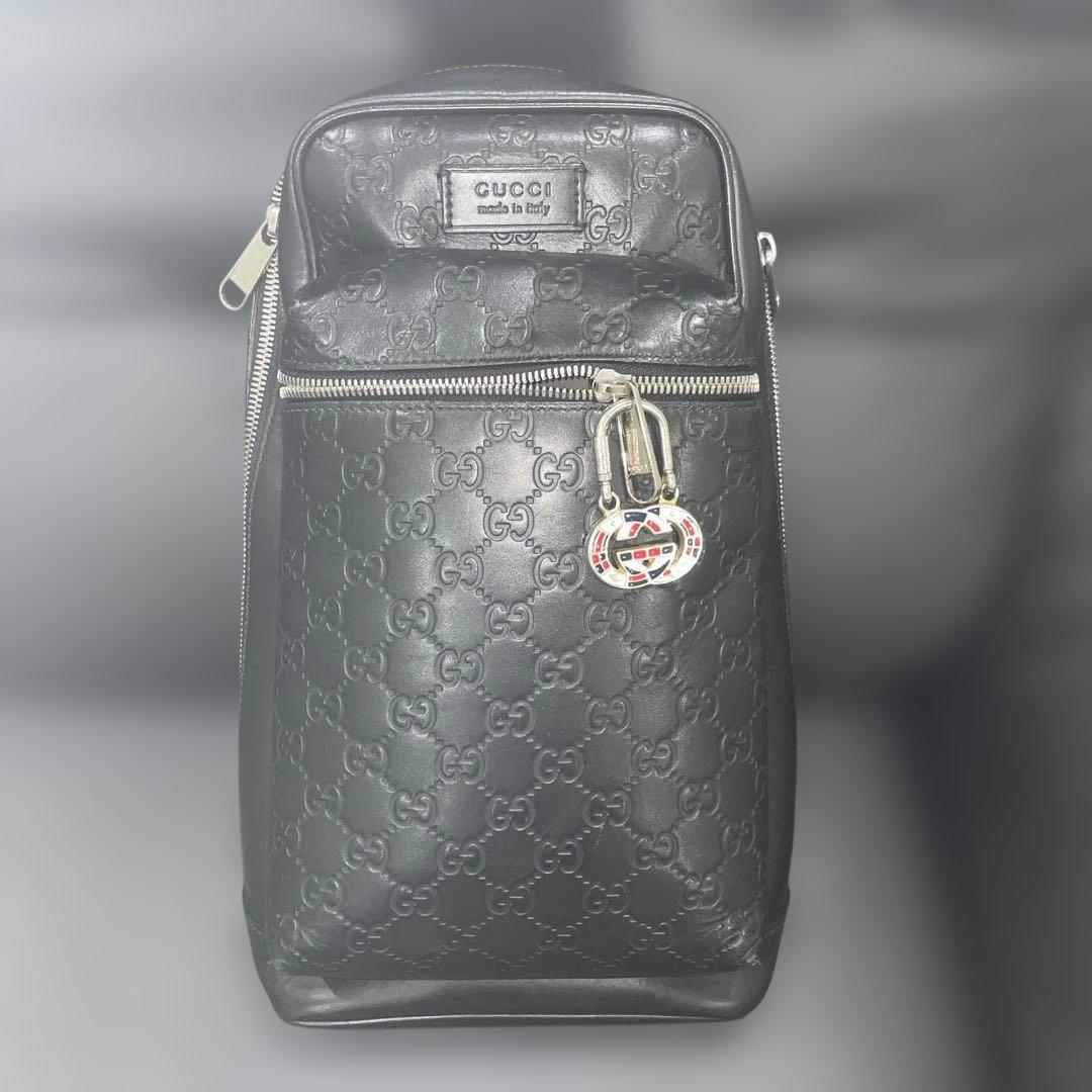 ✨GUCCI シマ ボディバッグ✨ GUCCI シマ ボディバッグ - メルカリ