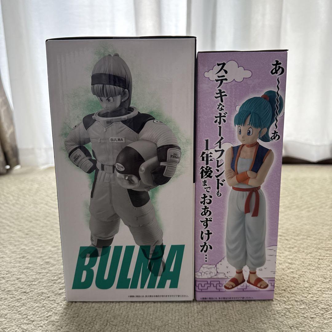 ドラゴンボール　一番くじ　ブルマ　フィギュア2種セット