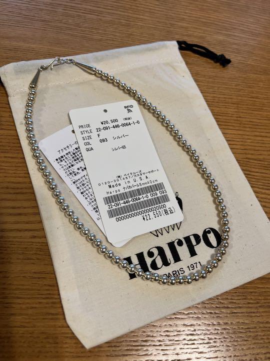 公式売上 Harpo 40cm 5mm ナバホパール ネックレス 公式売上 Harpo 40cm 5mm ナバホパール ネックレス