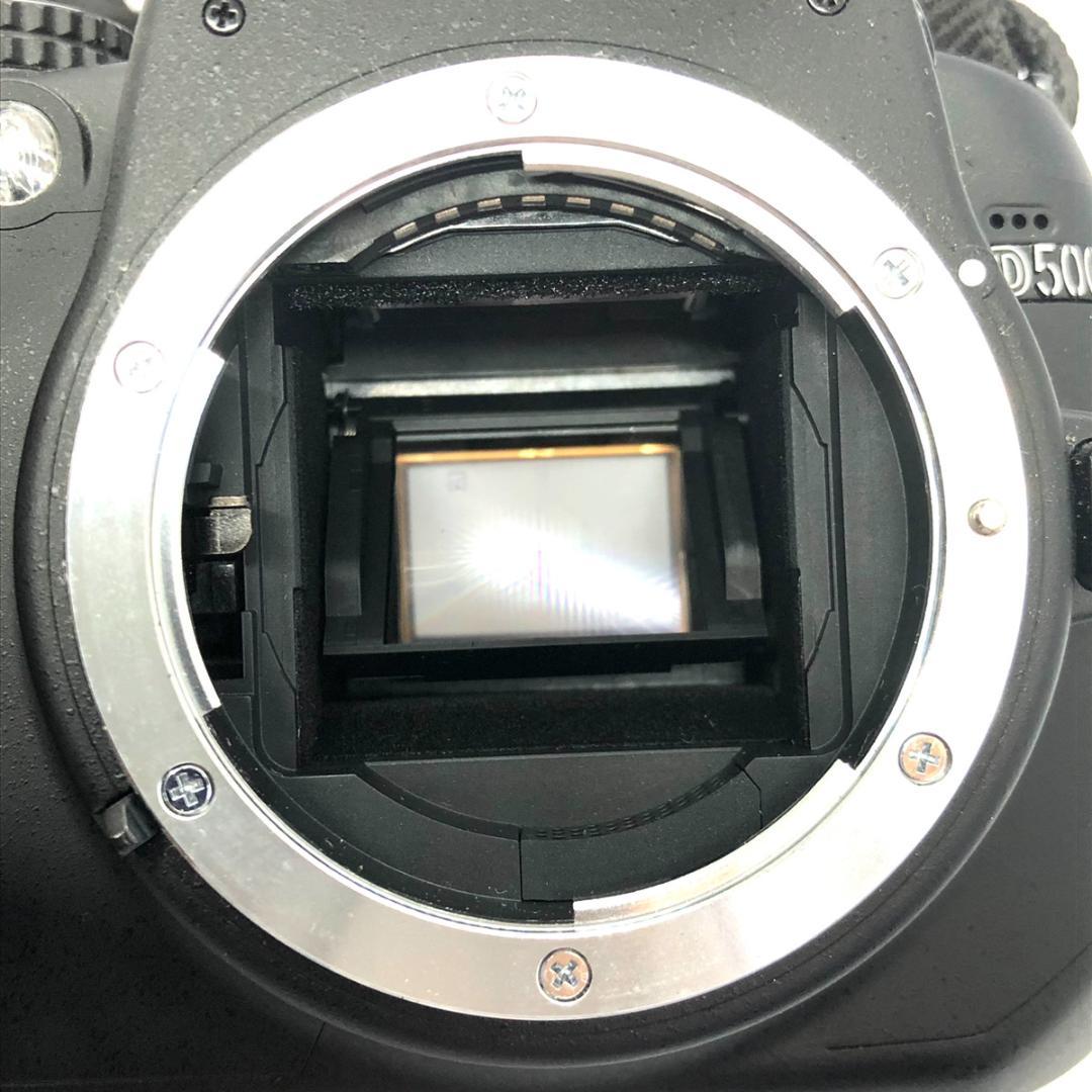 シャッター数極少 Nikon D5000 望遠レンズとセット 初心者にも