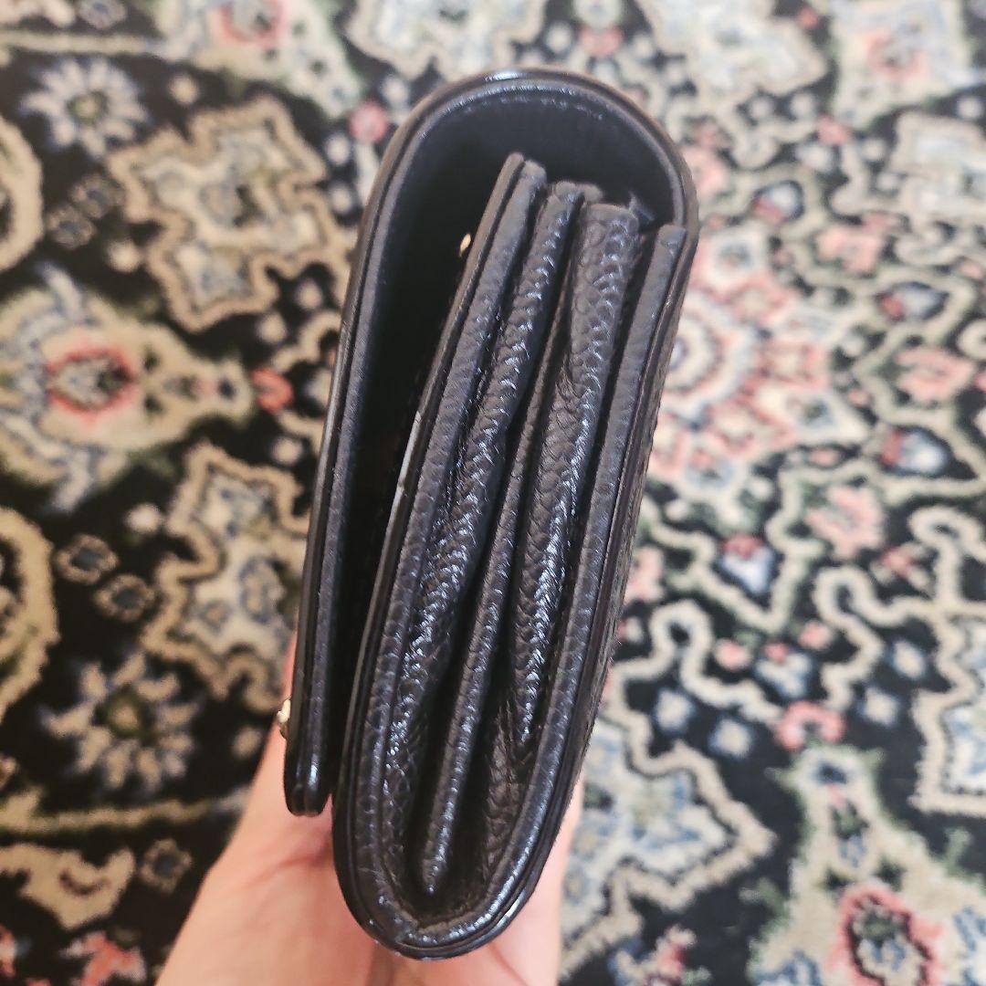 CHANEL 長財布 黒 レザー ハワイにて購入