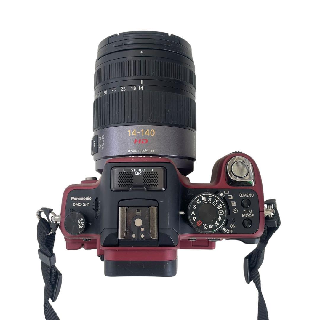 M14449 LUMIX DMC-GH1 赤 VARIO 14-140mm - メルカリ