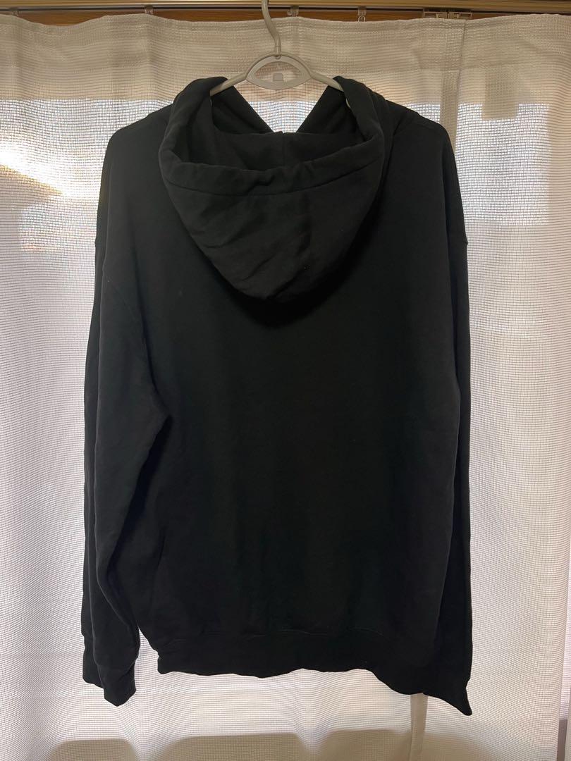 HUF カラフルロゴ パーカー Lサイズ 黒