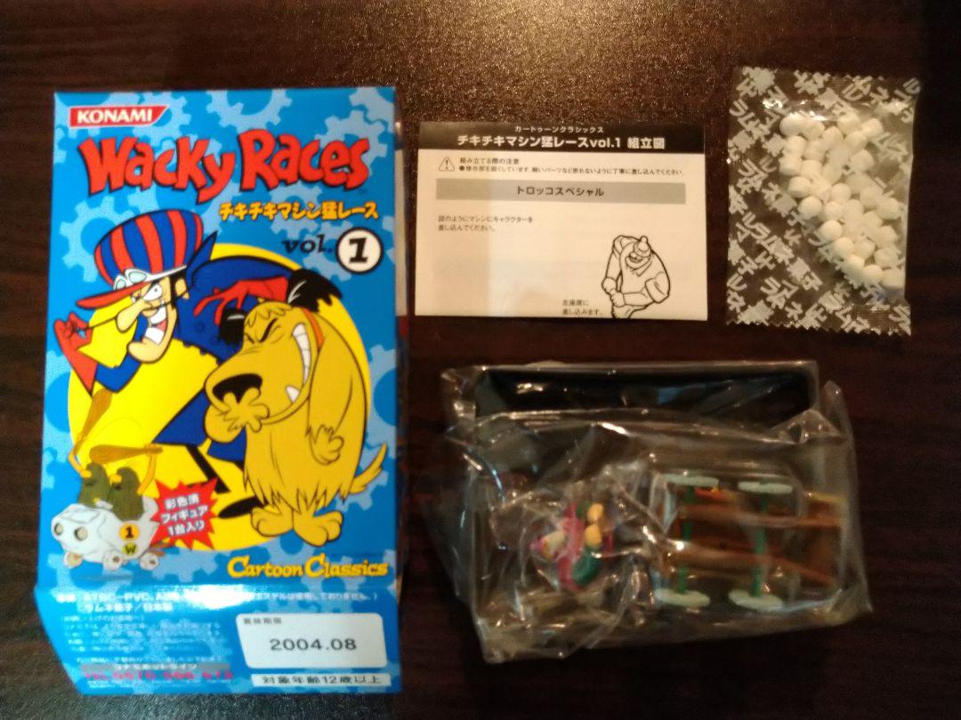 KONAMI  チキチキマシーン猛レース　v o１．６種＋v o２.  6種 Wacky Races チキチキマシン猛レースvol.1 全6種セット - メルカリ