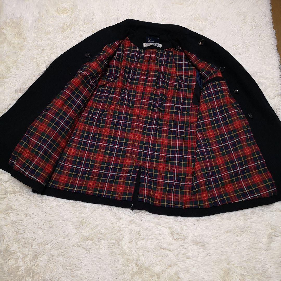 FREDPERRY × HAINSWORTH ピーコート　チェック柄　ジャケット