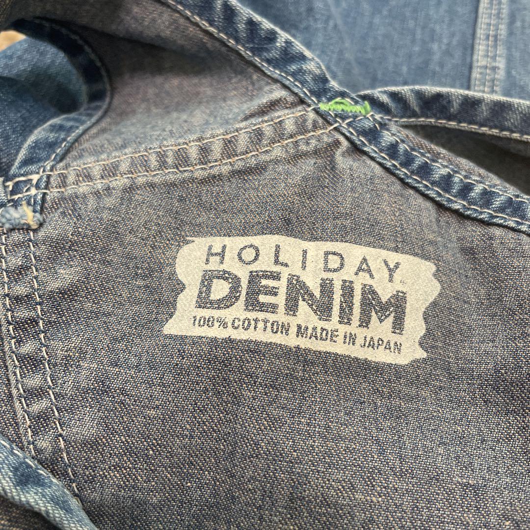 通販HOT HOLIDAY サロペット デニム V8eZp-m19473276368 オーバーオール 在庫あ国産