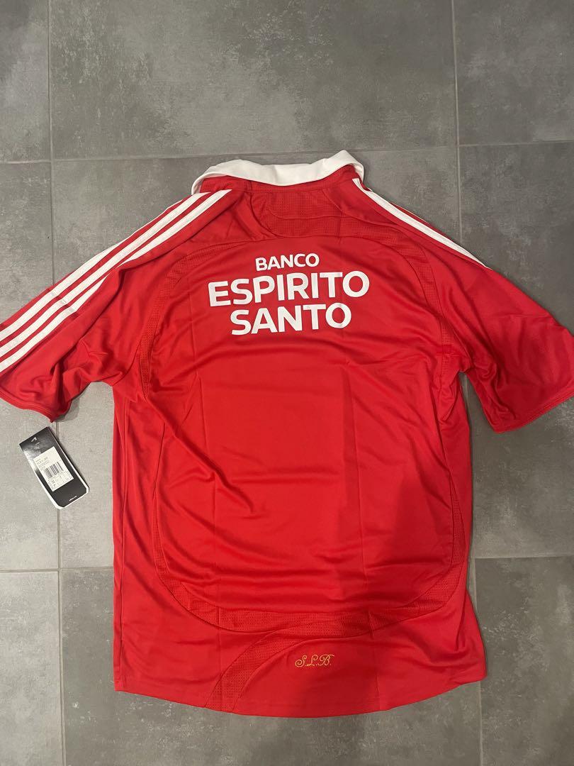 タグ付き未使用　ベンフィカ adidas サッカーシャツ 赤