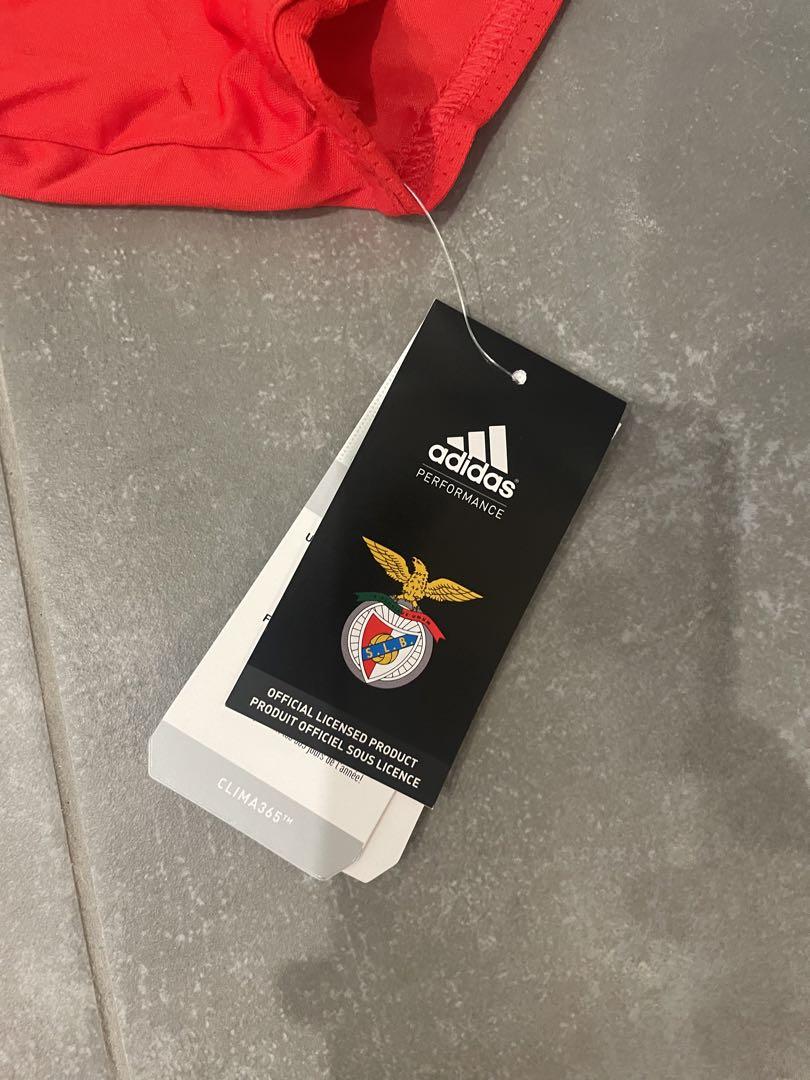 タグ付き未使用　ベンフィカ adidas サッカーシャツ 赤