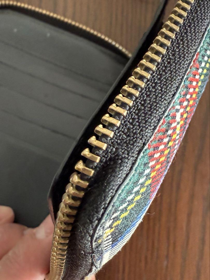小物 COMME des GARCONS TARTANPATCHWORK WALLET
