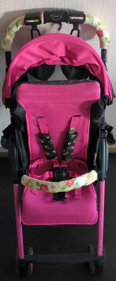 コンビ　F2plus　軽量3.9kg　ベビーカー　ピンク