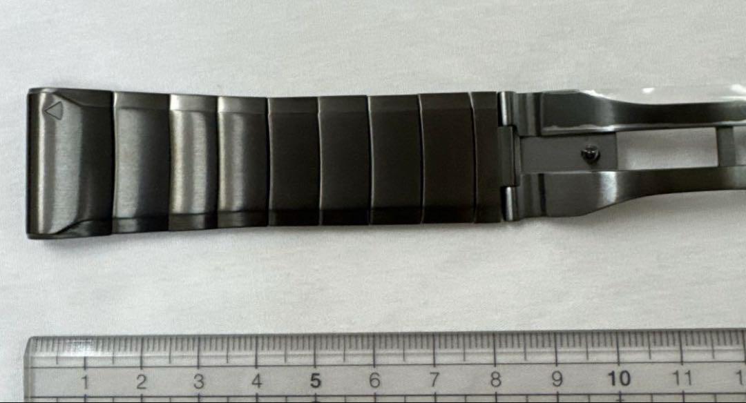 未使用 GARMIN QuickFit 26mm 純正品 チタン ベルトGLAY - メルカリ