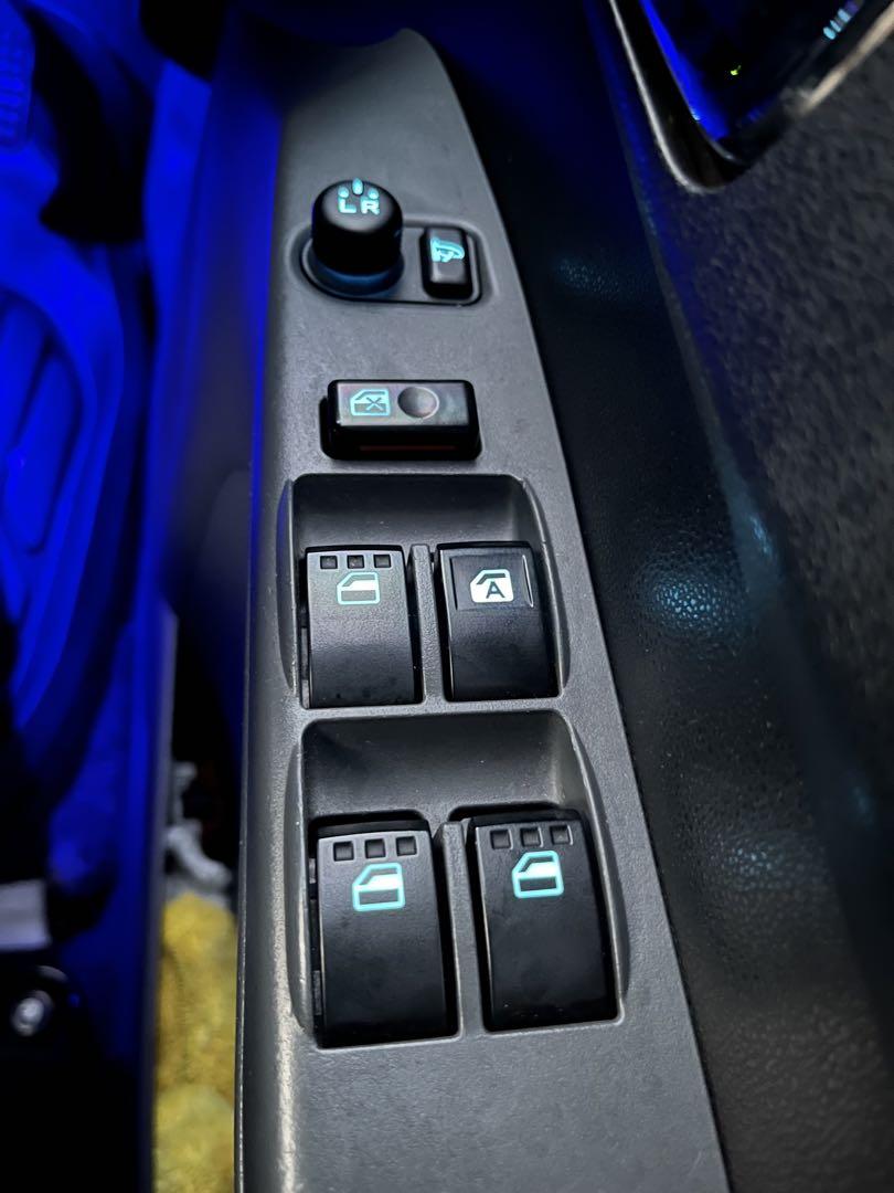 ダイハツ　L275S エアコンパネル　スイッチパネル打ち替え