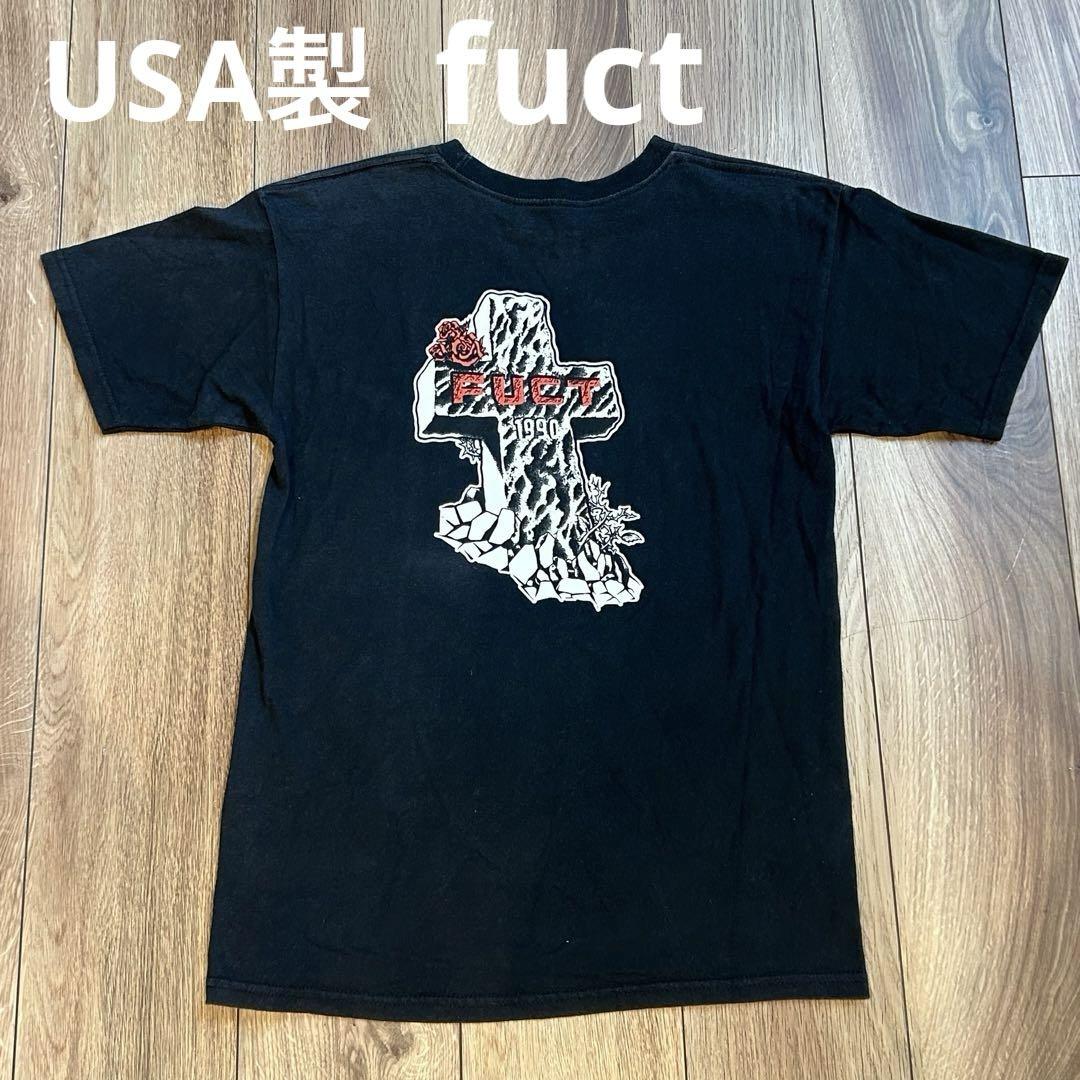 fuct ファクト Tシャツ USA製 Sサイズ　古着　バンズ スラッシャー