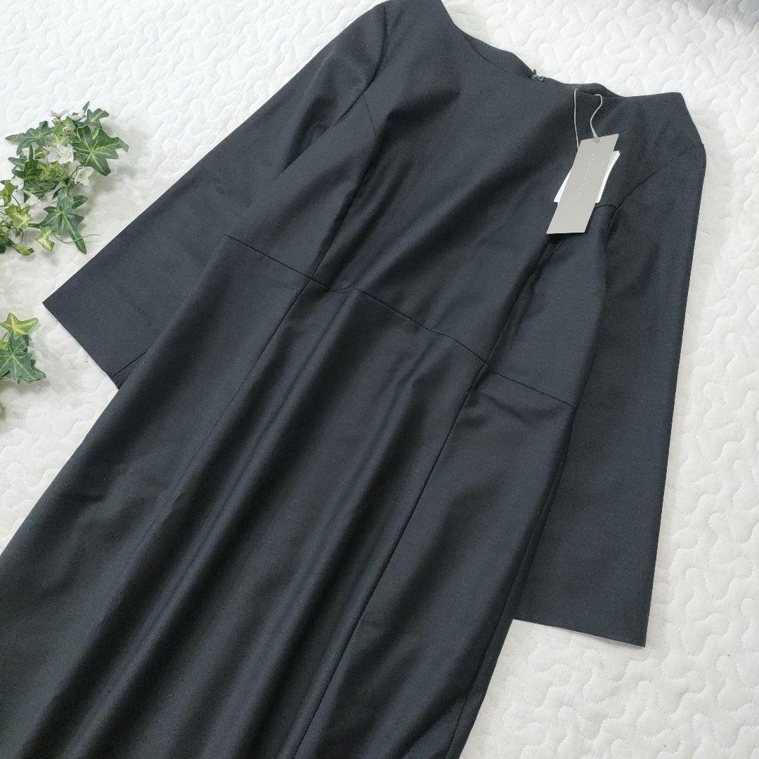 新品✨theory luxe Executive ロングワンピース 黒 新品✨theory luxe Executive ロングワンピース 黒
