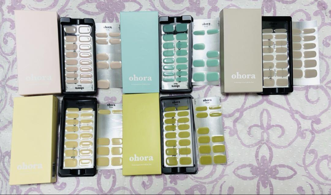 ohora cream pastel collection 12個セット