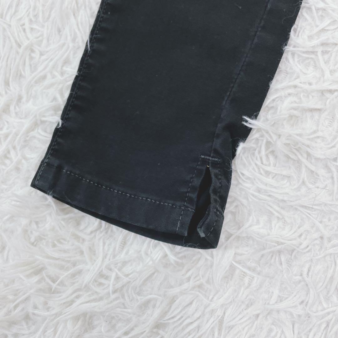 ダブルスタンダードクロージング♡ブラックスキニーデニム S ストレッチ スリット