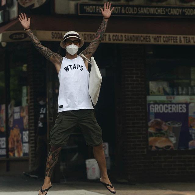 WTAPS ホワイト タンクトップ 男女兼用
