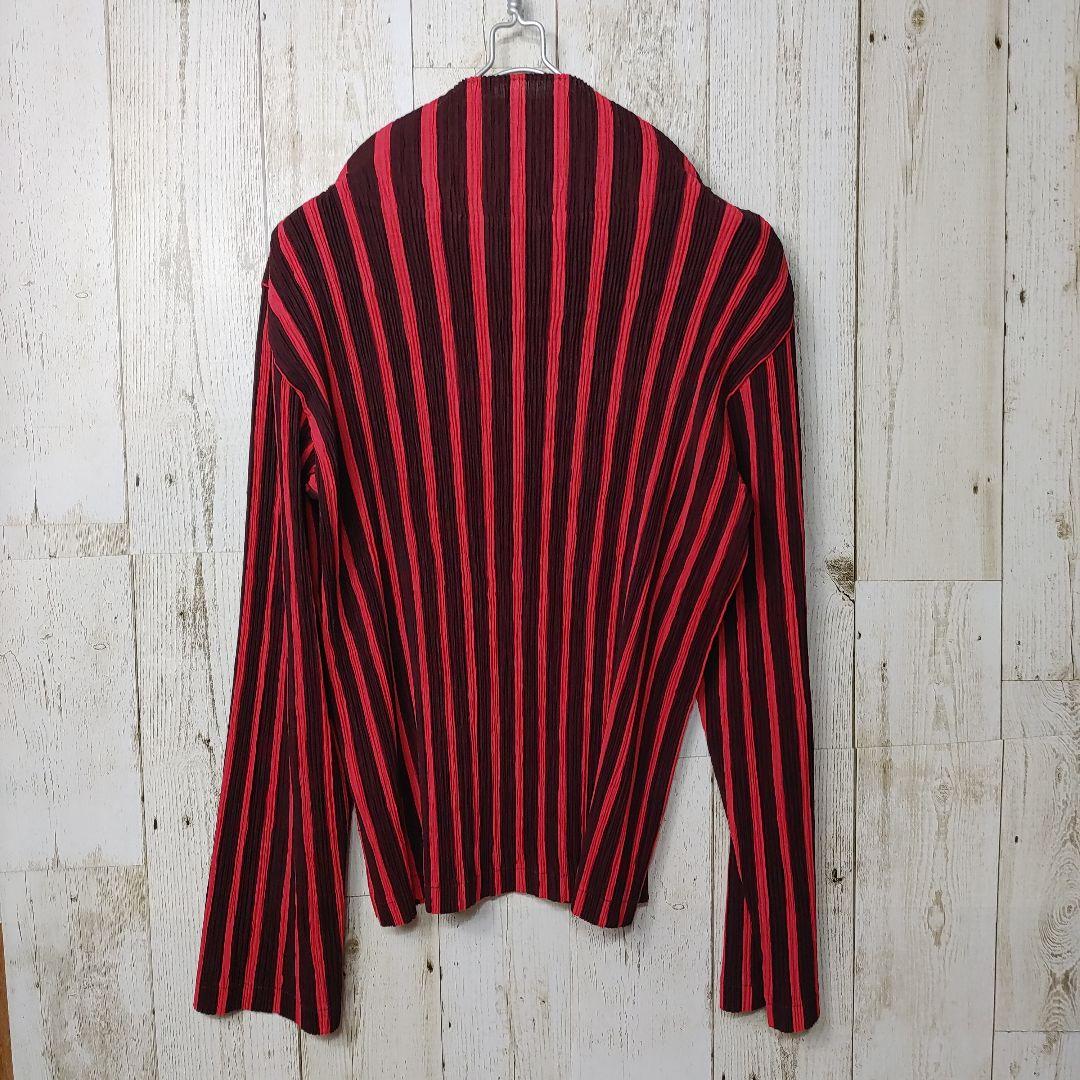 美品 ISSEY MIYAKE カットソー ホワイトレーベル プリーツ加工
