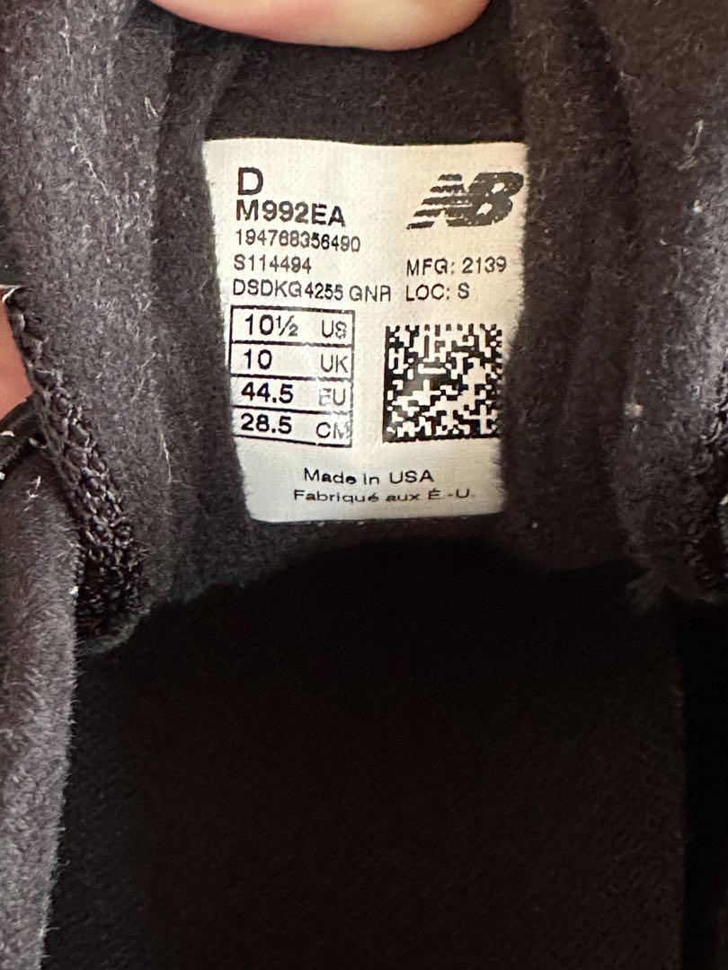 ニューバランス メイドインUSA m992ea 28.5 画像6
