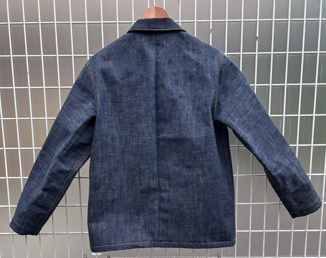 ジャン ボタンフロント Chore jacket - L - 宮城県製