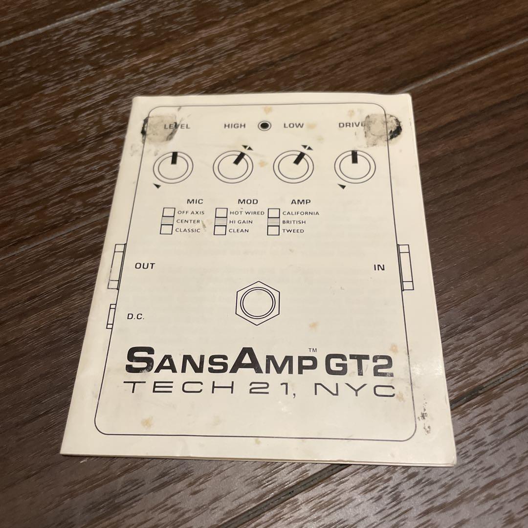 ギター Tech21 NYC SansAmp GT2