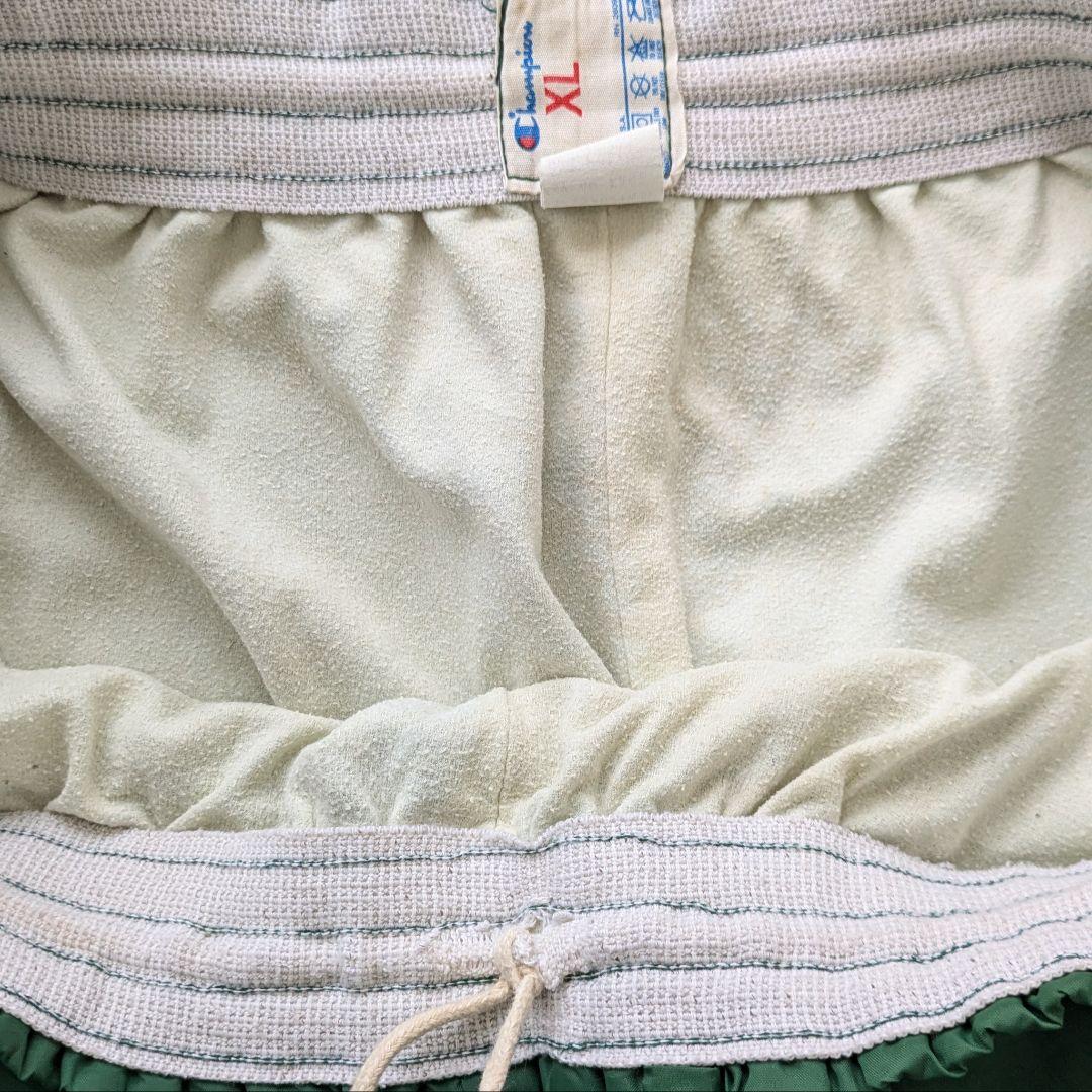 80s USA製 champion ナイロンパンツ　XL　チャンピオン