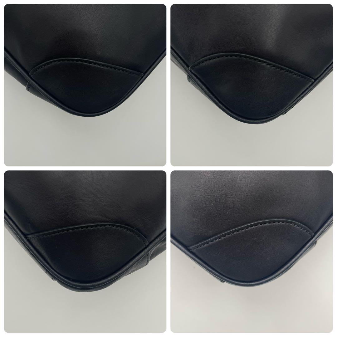美品✨A4収納可 コーチ 2way ビジネスバッグ オールレザー 本革