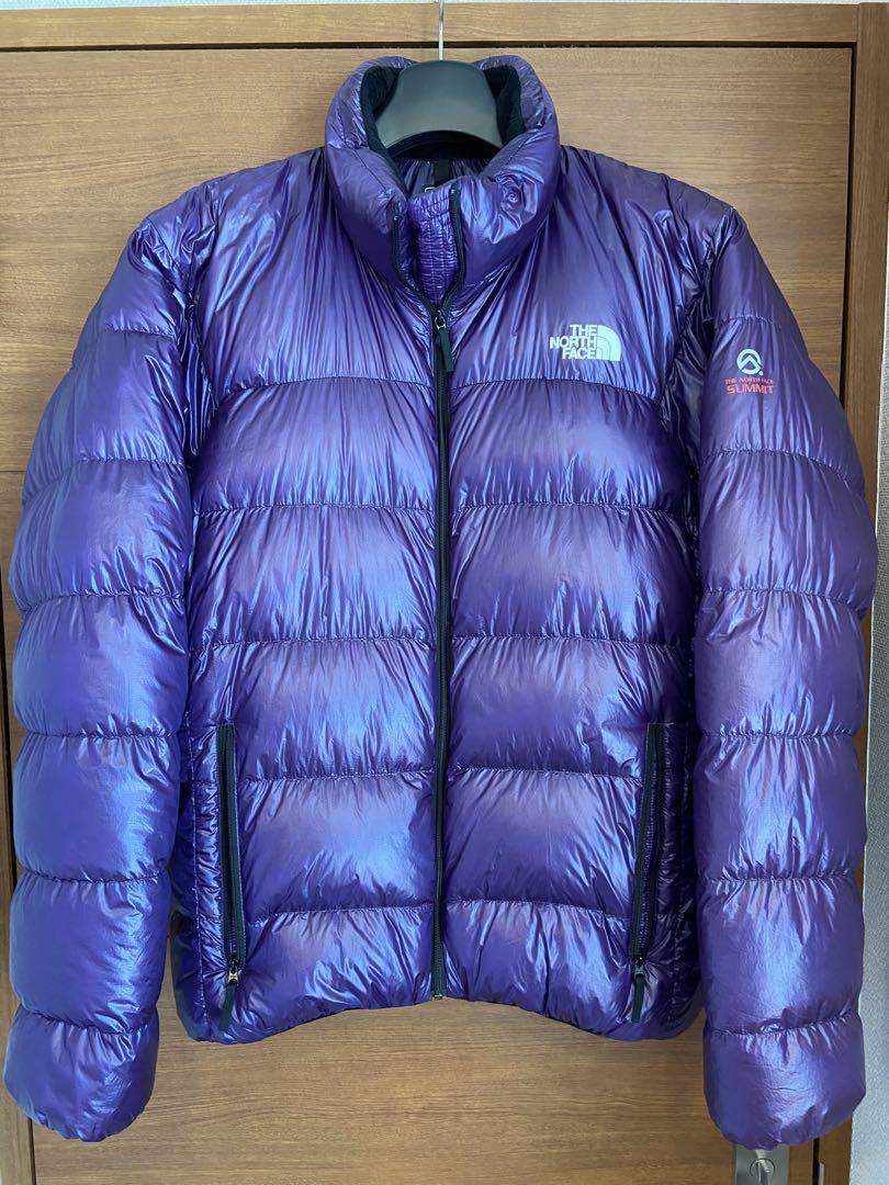【極美品】ザノースフェイス サミットシリーズ ダウンジャケット パープル XL
