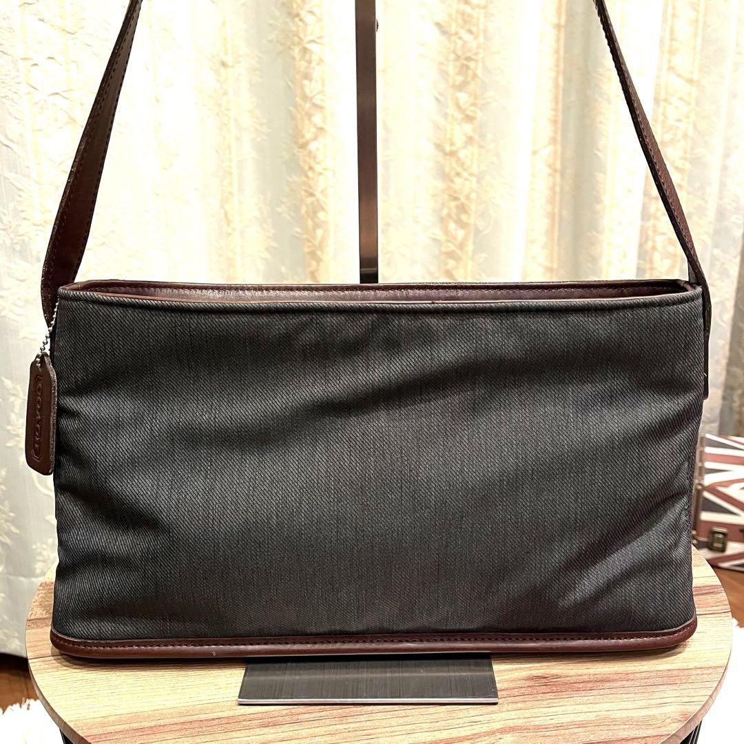 ✨希少✨美品✨COACH オールドコーチ ショルダーバッグ ナイロンキャンバス