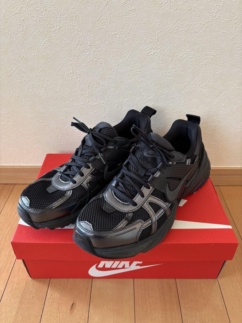 NIKE ナイキ ブラック スニーカー V2Kラン 28cm