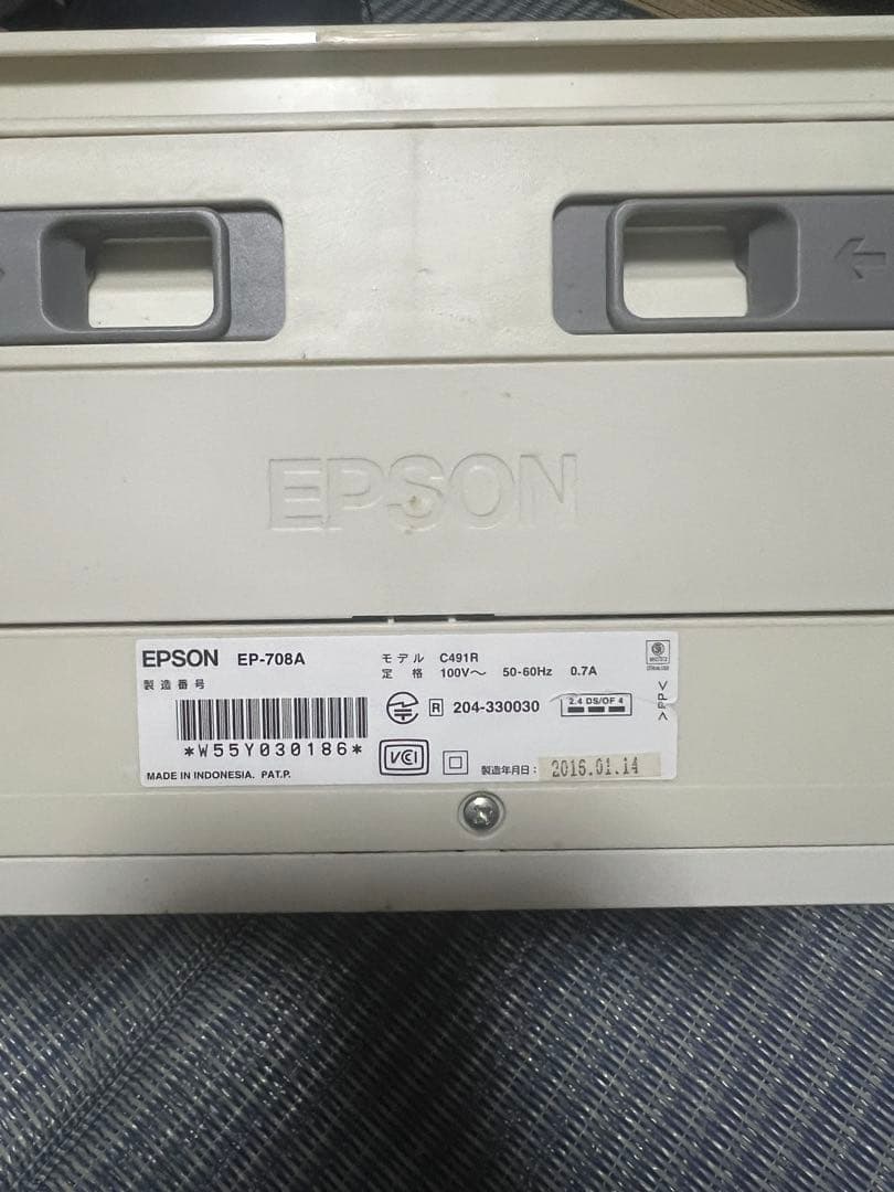 EPSON EP-708A 動作未確認 EPSON EP-708A 動作未確認
