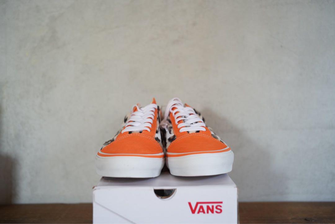 Supreme x Vans 23AW Leopard x Orange