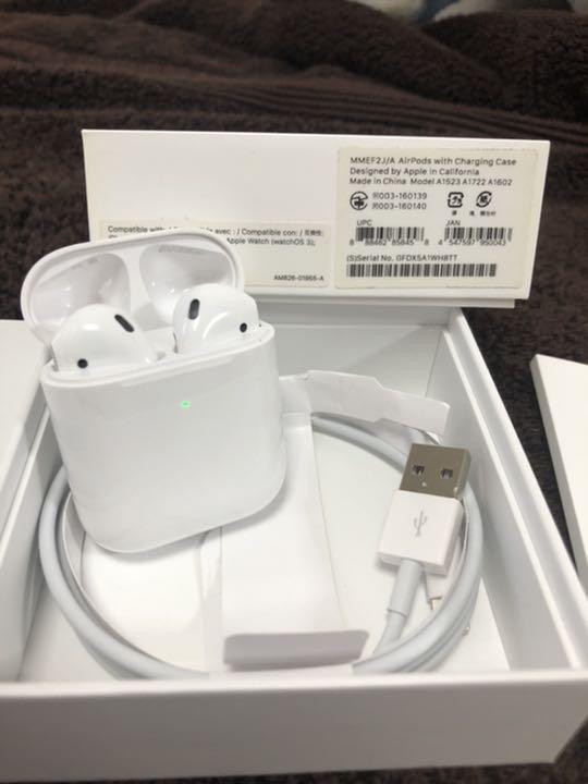 即納在庫あ Apple 第2世代 とワイヤレス充電器ワイヤレスイヤホン 新品同 1vBuf-m19489212831 新作品質保証