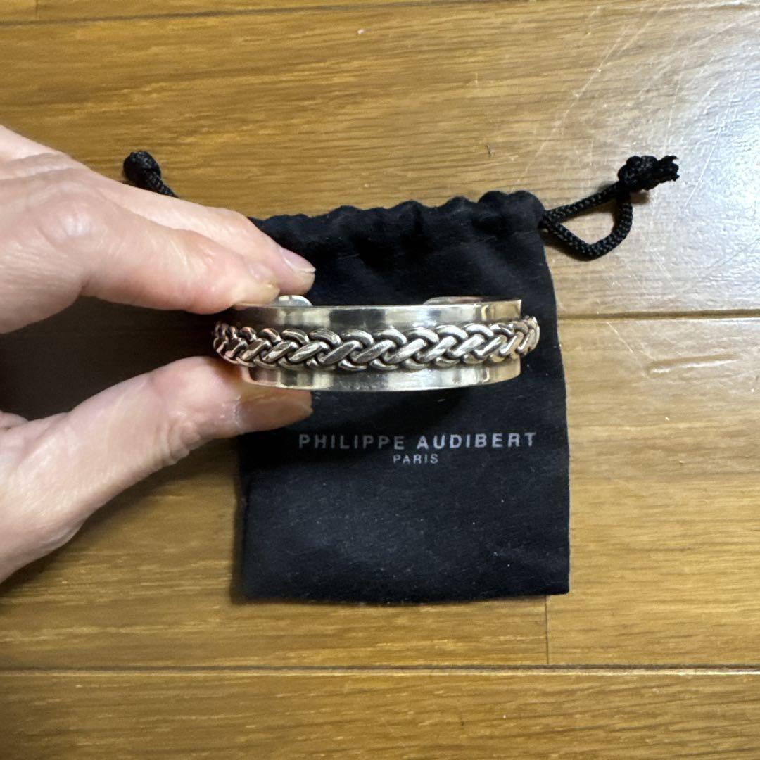 【最安値挑戦】 美品】フィリップオーディベール バングル超 安い アクセサリー