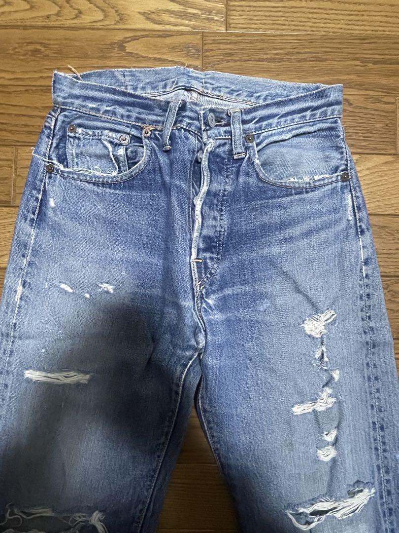 60s Levi’s BIG E ボタン裏W刻印 W28 L34