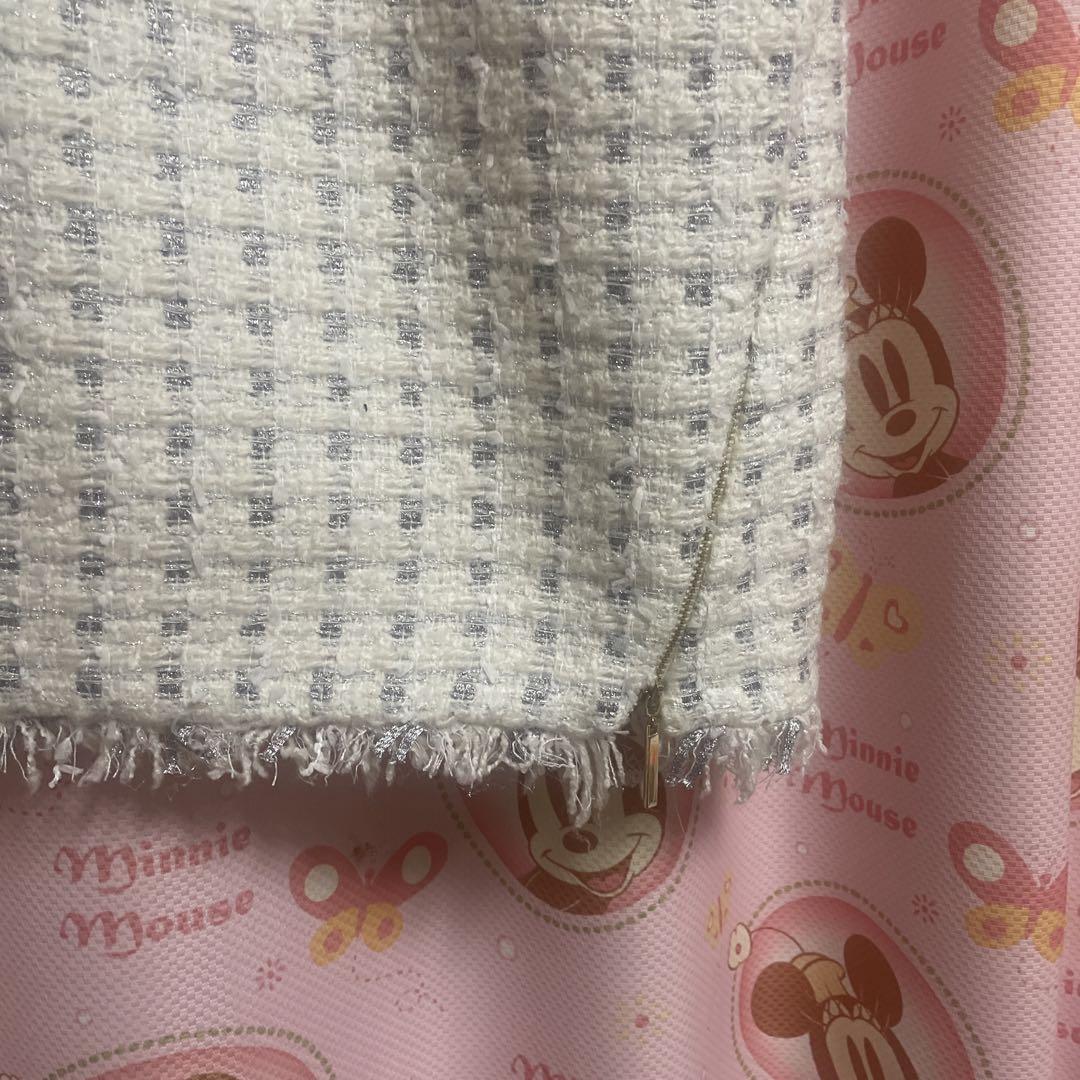 ローブドフルールグロッシー　ツイードドレス