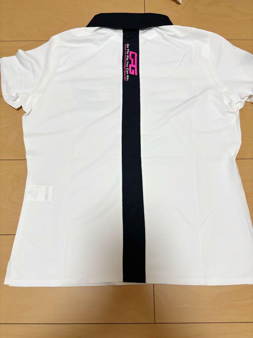 CPG GOLF Active Big Logo Polo レディースL